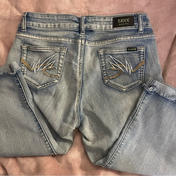 D.Rock denim capris sz 17 jr’s - Picture 4 of 6
